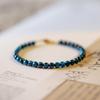 Pulseira de Pedra Olho de Tigre Azul de Alta Qualidade, Contas Redondas de 4mm, Tornozeleira Azul, Valoriza as Mulheres, Acessório de Mão Emagrecedor, Acessório de Presente
