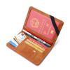2023 Nueva Bolsa para Pasaporte Antirrobo RFID Multifuncional Soporte para Tarjeta de Vacunación Viaje Documento de Pasaporte Boleto Bolsa de Cosméticos