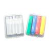 Set de Tizas Transparente Clip Giratorio para Tiza Graffiti Infantil Manos Limpias Set de Tizas Set de Tizas Sin Polvo para Enseñar