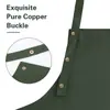 Estilo Coreano Moda Impermeable y Resistente al Aceite Lona Ropa de Trabajo Delantal Catering Chef Camarero Limpieza Delantal Impresión Al Por Mayor