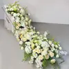 Flores para Mesa Cascada, Flores Artificiales, Decoraciones de Boda Terminadas, Decoraciones de Bienvenida para Bodas en el Lugar, Arreglos Florales, Flores Cascada
