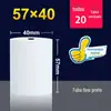 Papel Térmico para Recibo 80*80 Meituan Delivery Papel de Impressão Universal 57*50 Papel Especial para Impressoras de Recibo