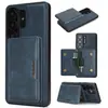 Compatível com Samsung S26 Ultra Case Magnética 2 em 1 para Celular S25 Porta-Cartão Carregamento Sem Fio MagSafe Case de Couro