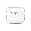Capa Transparente de PC para Fone de Ouvido Adequada para AirPods Pro3 Tendência AirPods 4 Capa Protetora 1ª/2ª Geração Casca Dura