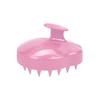 Cabeza Multifuncional Ventas Directas de Fábrica Champú Masaje Cepillo para el Cabello Peine de Silicona Tipo Calabaza Cepillo Limpiador para Baño
