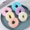 Ligas para el Cabello Estilo Coreano, Nuevos Accesorios para el Cabello de Otoño e Invierno, Scrunchies Grandes, Ligas de Peluche para Niñas, Accesorios para Rodetes, Sapo Dorado