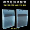 Máquina de Caja Colgante Magnética Equipo Eléctrico Etiqueta de Instrucciones Caja de Documentos Etiqueta de Estante Imán Caja Colgante Magnética