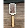 Pente de madeira de cabo quadrado para temperamento conjunto de pentes com almofada de ar para casa de senhoras pente de placa grande pente de cabelo atacado