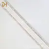 Atacado de Fábrica Novo Adesivo Hot Melt Corrente de Diamante DIY Código Corrente Decorativa DIY Acessórios Roupas Acessórios para Performance de Palco Corrente