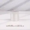 Línea de hueso de pescado transparente resistente al desgaste sin elasticidad línea de pesca cuerda de línea de cuentas de perla línea de seda de pesca accesorios de enhebrado diy