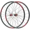 Conjunto de rodas de montanha roda de bicicleta 24 furos eixo do barril raio de tração reta base da torre de seis garras 26 27,5 29 polegadas 700C fosco
