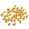 100 piezas/bolsa cuentas de posicionamiento cuentas espaciadoras en forma de C cadena de cuentas abierta clip de posicionamiento materiales de producción para collares de cuentas