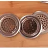 Cubierta de Drenaje de Piso para Alcantarilla de Cocina y Baño Lámina de Acero Filtro de Fregadero con Fugas Filtro de Salida de Drenaje de Piscina y Tina