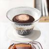 Taza Filtro de Lluvia de Condensación Resina Transparente Hogar V60 Taza Filtro Cónica Hecha a Mano Cafetera traje Electrodoméstico