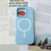 Capa de Celular Magnética Fosca em Gel Duas em Uma Transfronteiriça Adequada para iPhone 17/16 Pro Max com Toque Aveludado de Cor Pura