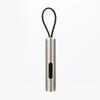 Mini linterna de acero inoxidable con luz UV395nm, detector de dinero violeta, lámpara láser infrarroja, llavero portátil