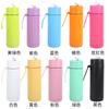 Taza Térmica Kewixy Style 20oz Gran Capacidad Revestimiento Cerámico Taza Térmica Color Puro Acero Inoxidable de Alto Valor