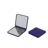 Espejo Pequeño con Tapa abatible, Espejo Portátil Plegable para Niñas, Espejo Cuadrado Mini de Aspecto Elegante, Espejo de Maquillaje Doble Cara con Aumento