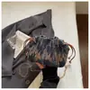 Bolsa de Lantejoulas para Mulheres 2026 Novo Estilo Bolsa de Ombro Transversal Tendência Moda Coreana Personalidade de Nicho Corrente Sob o Braço Bolsa Dumpling