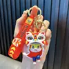 Chaveiro de Ano Novo Pingente de Bolsa Chaveiro de Mascote Cartoon Decoração Boneca Fofa Presente Pequeno para Estudante Atacado