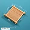 Mini Canasta de Bambú Creativa Tejida a Mano Pequeña Cesta para Frutas Almacenamiento en Casa Almacenamiento Cesta para Verduras Cesta para Snacks Canasta de Bambú