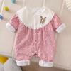 Estilo Outono e Primavera Lua Cheia Roupas de Bebê Princesa Romper Fofo para Passeio Romper de Bebê Manga Longa Macacão Roupas de Passeio