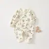 Ropa para Bebé Recién Nacido Ropa de Bebé Algodón Manga Larga Ropa de Mariposa Primavera y Otoño Ropa sin Huesos para Primer Bebé Otoño