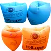 Manga Flutuante Redonda Amarela Inflável para Adulto Espessa Esporte de Vadeio Boia de Natação para Adulto Airbag Duplo Anel de Braço para Natação Seguro