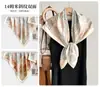 Bufanda Cuadrada Reino Secreto Estrellado de Otoño e Invierno, Bufanda de Seda de 14 Momme, Regalo de Alta Gama para Mujeres, Bufanda de Seda Genuina, Bufanda de Cuello de Moda
