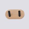 Gancho creativo para toallas y ropa sin perforaciones para puerta de cocina o baño, gancho de bambú en forma de L para vestidor, venta al por mayor