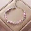 Retención de Color Galvanizado Ojo de Diablo Trébol de Cuatro Hojas Ojo de Diamante Pulsera Moda Femenina Simple Comercio Electrónico Transfronterizo Joyería Comercio Exterior
