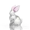 Enfeites de Coelho de Cristal Fofos, Artesanato, Decorações para Desktop e Casa, Presentes para Amigos, Fornecimento Transfronteiriço da Amazon