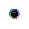 3D Ojos Grandes Color Arcoíris Estéreo Peluche Accesorios Coloridos Ojos Trapezoidales Animal Multicolor Brillo Brillo Ojos