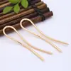 Joias diy retro simples liso arqueado U grampo de cabelo mini prato de adorno de cabeça material de grampo de cabelo fábrica outlet