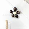 Faça Você Mesmo Flor Sorridente de Acetato Cachorrinho Estampa de Leopardo Menina Fofo Casual Acessórios de Cabelo Sapatos Croc Capa de Celular Acessórios de Patch