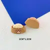Comida para filhotes brilhante Marca própria cola de creme diy Roupas sapatos e chapéus Presilha de cabelo grampo de cabelo elástico de cabelo Acessórios de resina material