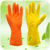 Guantes para el hogar, Guantes de limpieza de látex, Guantes de goma para lavar la ropa, Guantes finos para lavar platos, Guantes de cocina anti-suciedad