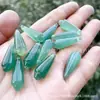 Ágata Estilo Gota de Agua Tridimensional Flor de Magnolia DIY Joyería Hecha a Mano Pendientes Colgantes Pequeños Accesorios En Stock Mayoreo