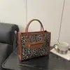 Moda de Viajero Personalizada de Moda Nueva Primavera 2026 Bolso Cruzado de Hombro Único Casual con Estampado de Leopardo para Mujer