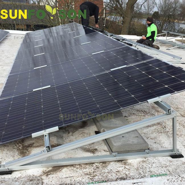 厦门厂家 太阳能光伏支架 阳极氧化铝合金光伏组件支架