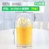 Taza de Postre de Plástico Transparente Cuadrada Mini de Grado Alimenticio Desechable con Tapa Taza para Mousse Mesa de Postres