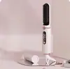 Pente Alisador de Cabelo Sem Fio Novo Transfronteiriço Não Danifica o Cabelo Portátil Mini Pente Elétrico de Íons Negativos Alisador de Cabelo de Baixa Potência