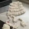 Sombrero de Conejo Hecho a Mano Estilo Japonés, Fresco y Elegante para Mujer, Sombrero de Felpa de Invierno que Hace que la Cara Parezca Más Pequeña, Cálido Sombrero de Pescador con Protección para las Orejas