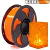 Filamento para impresión 3D, filamento PLA seda bicolor, 250G, filamento PLA seda, compatible con impresoras Bambu Lab y Creality, etc.