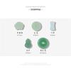 Nuevas Joyas de Arte de Uñas de Jade Guofeng Retro Antiguas Tridimensionales Hebilla de Bambú Ping An Imitación Verde Jade Accesorios para Usar Armadura