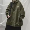 Chaqueta con capucha de trabajo de estilo japonés de moda para hombre, primavera y otoño, abrigo casual elegante y versátil