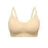 Ropa interior femenina sin costuras transfronteriza europea y americana, Elevación y realce para busto pequeño, Anticaída, Reducción lateral del busto, Estilo multiusos, Sujetador de espalda bonita para mujer