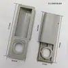 Manija de archivador de hojalata manija de gabinete de documentos manija de aleación de aluminio manija de plástico tirador de cajón de casillero de acero accesorios