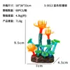 Vendas Diretas da Fábrica Ornamentos de Coral de Silicone para Aquário Paisagismo Plantas Aquáticas Simuladas Coral Plantas de Software Presentes Transfronteiriços