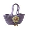 Bolso de Mujer 2023 Verano Nuevo Bolso de Hombro Bolso Tote Gran Capacidad Tejido de Paja Cesta de Verduras Bolso de Viaje Vacaciones Playa